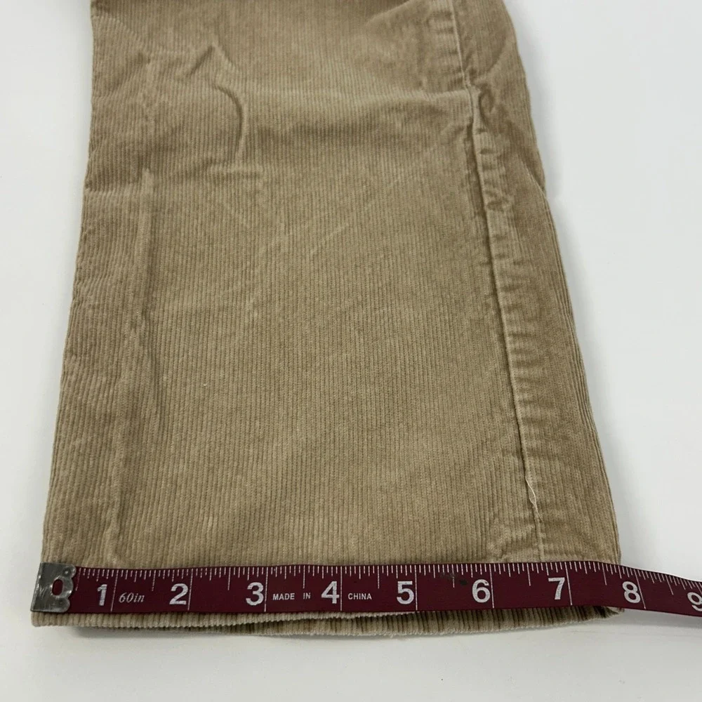 Vineyard Vines 5 Pocket Corduroy Pants Mens 33x30 (Act 31x28) Beige Straight Leg